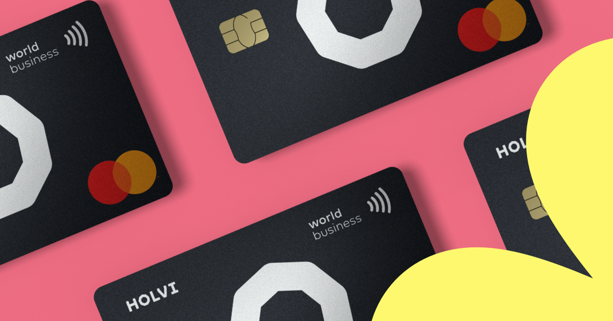 Black credit cards on pink background